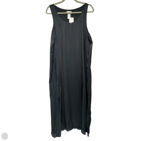 Dress Casual Midi By Tommy Bahama In Black, Size: L