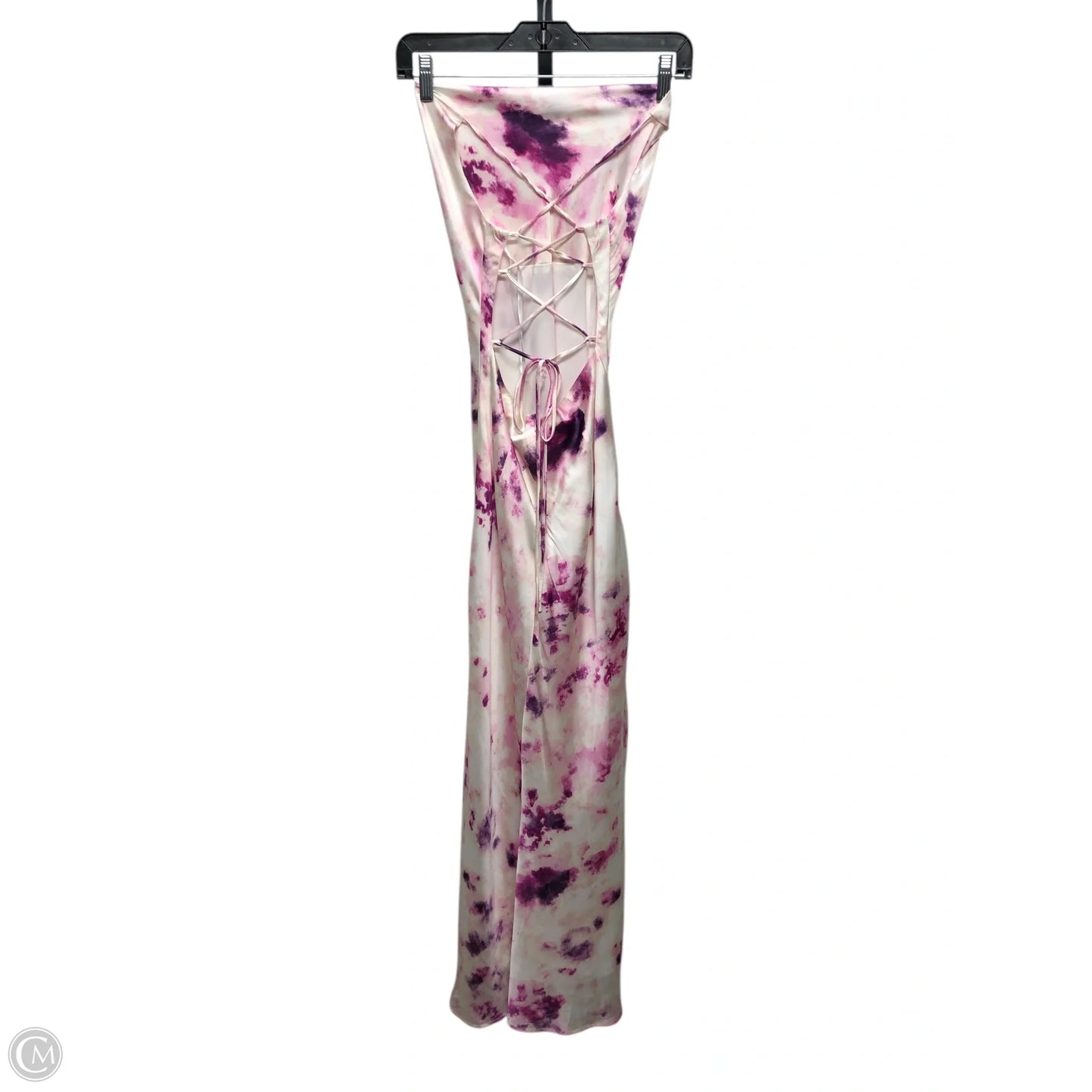 Dress Casual Maxi By Bardot In Pink & White, Size: M