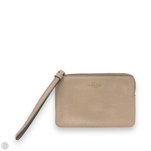 Wristlet Designer By Coach, Size: Small