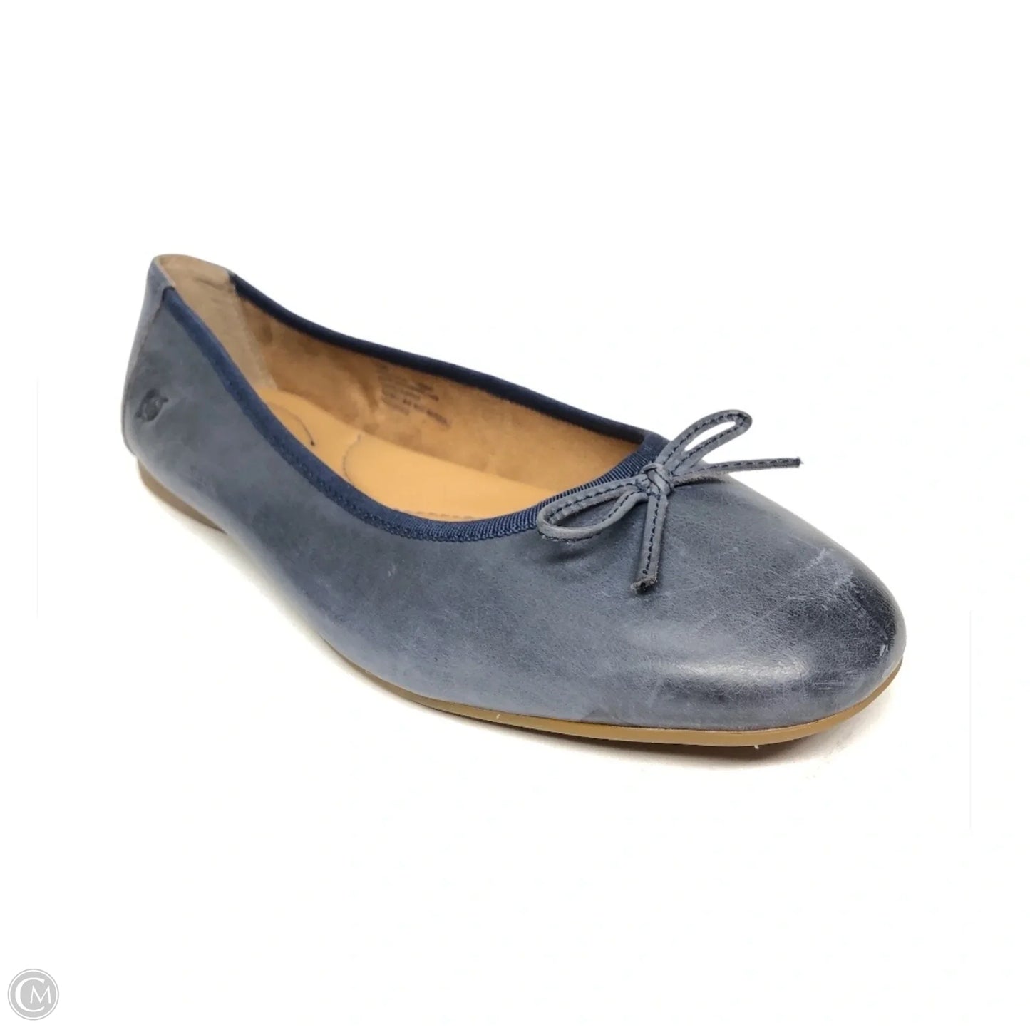 Shoes Flats By Born In Navy, Size: 10