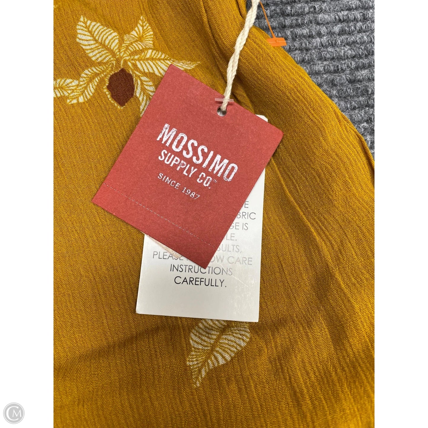 Dress Casual Short By Mossimo In Yellow, Size: M