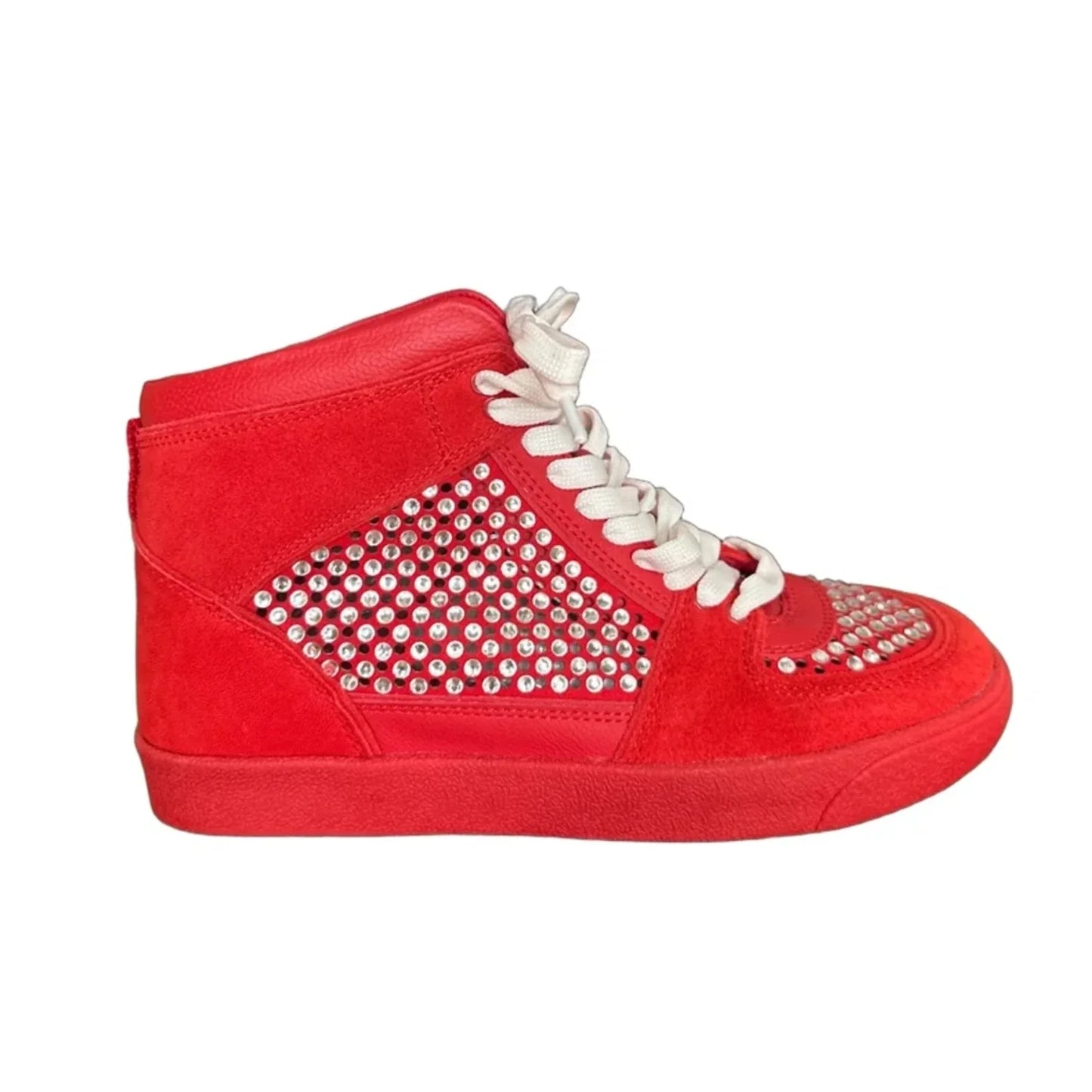 Shoes Sneakers By Gianni Bini In Red, Size: 8.5