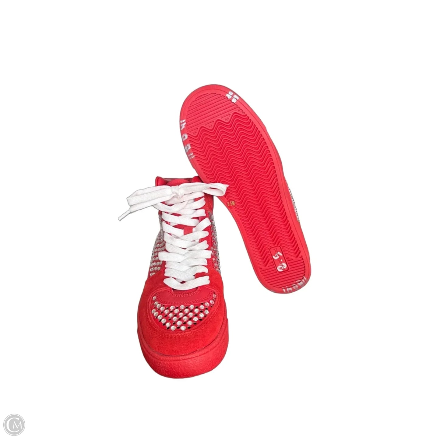 Shoes Sneakers By Gianni Bini In Red, Size: 8.5