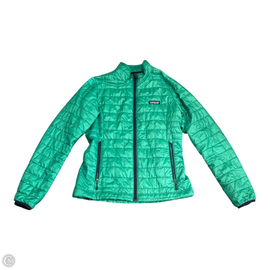 Jacket Puffer & Quilted By Patagonia In Green, Size: S