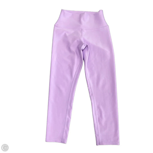 Athletic Leggings By Alo In Purple, Size: S