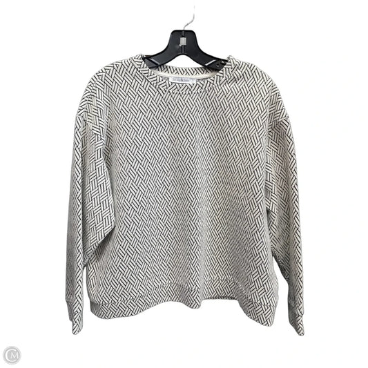 Lounge Set Pants By See And Be Seen In Cream & Grey, Size: S