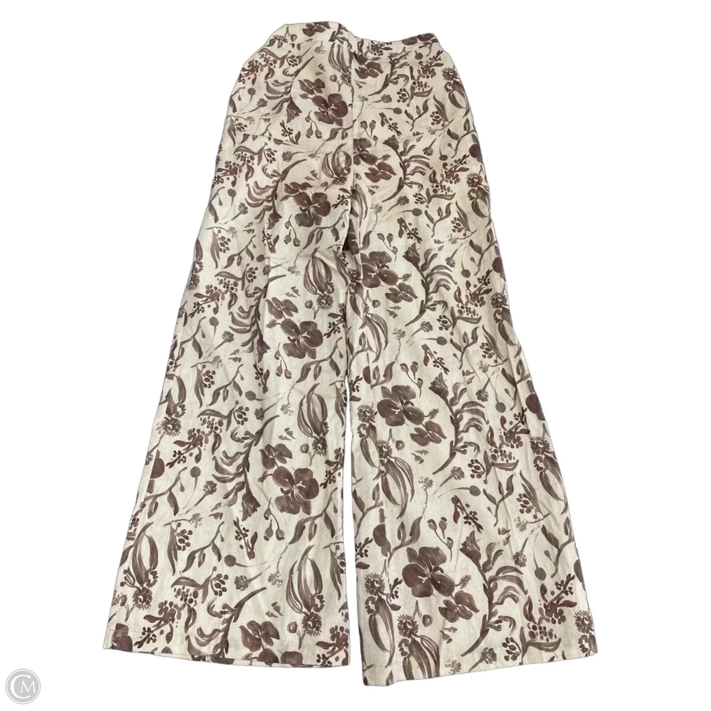 Pants Wide Leg By Petal & Pup In Brown, Size: Xl