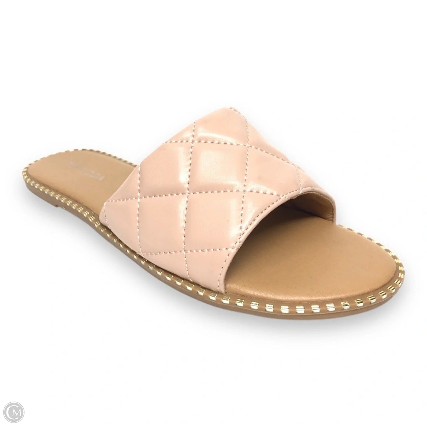 Sandals Flats By Top Moda In Pink, Size: 9.5