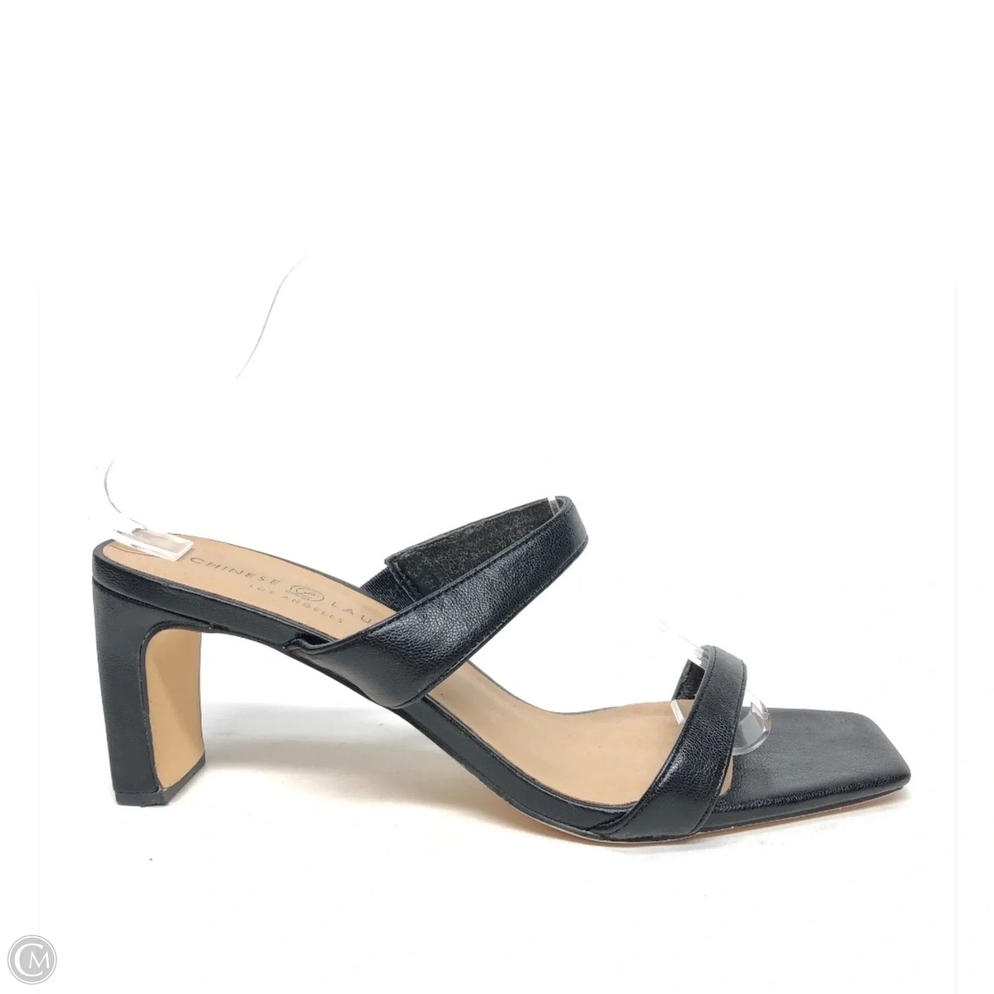 Sandals Heels Block By Chinese Laundry In Black, Size: 10
