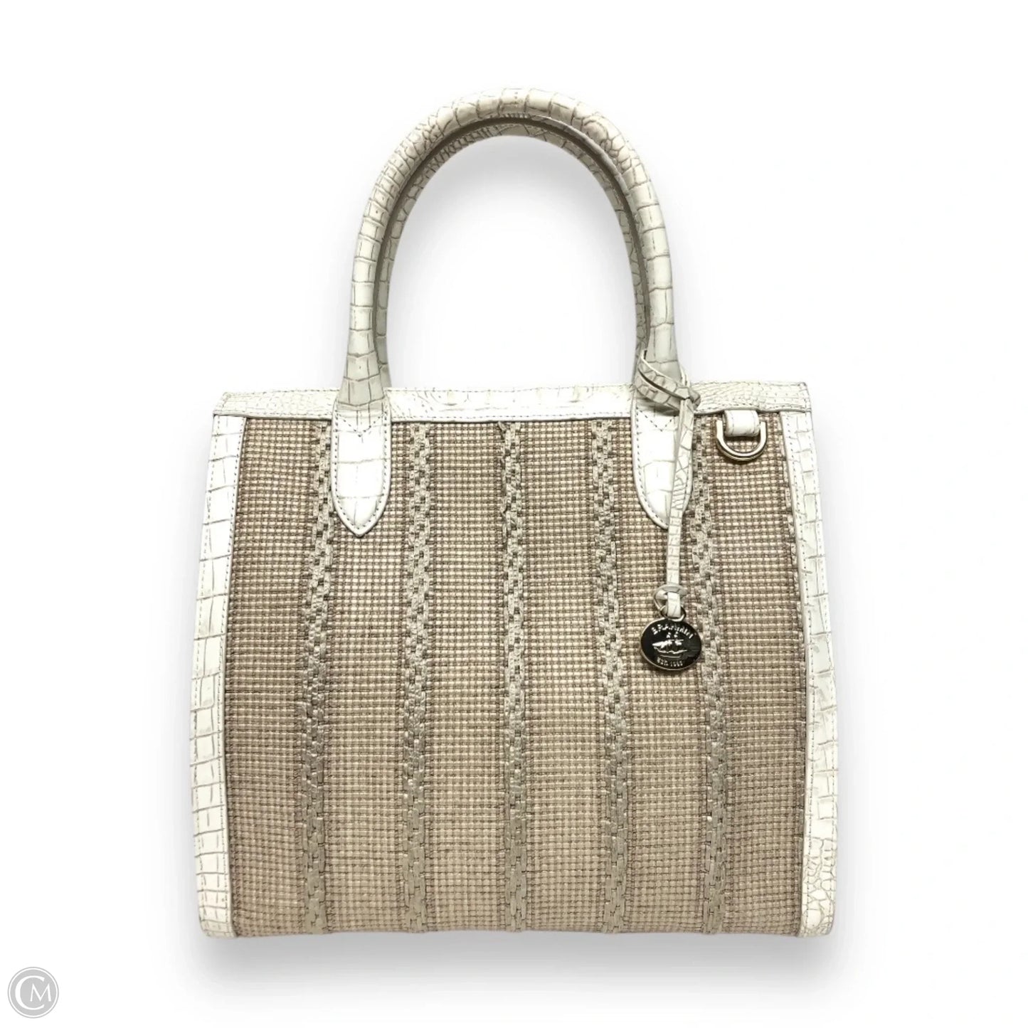 Handbag Designer By Brahmin, Size: Large