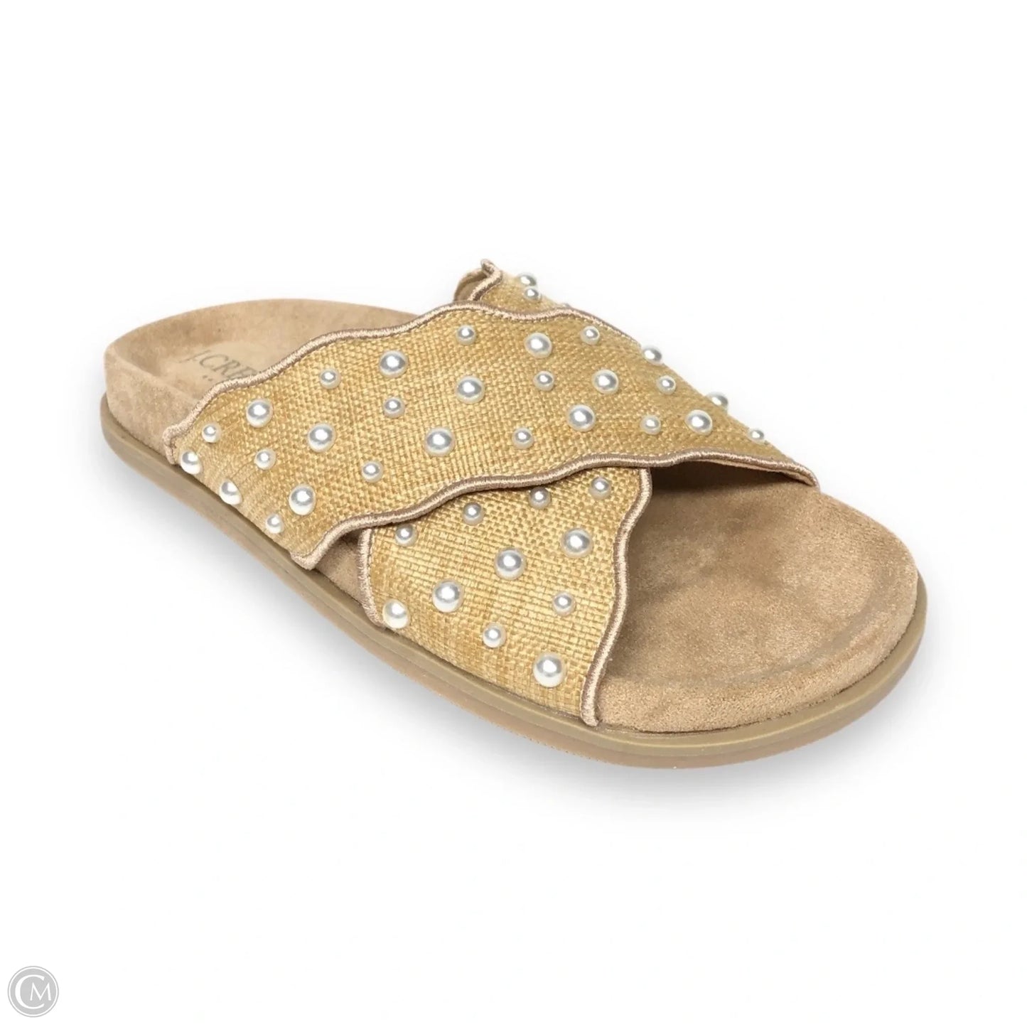Sandals Flats By J. Crew In Beige, Size: 6