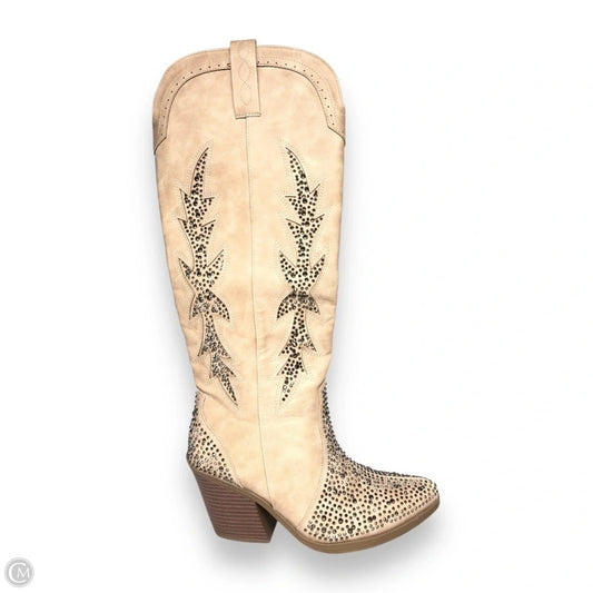 Boots Western By Sugar In Beige, Size: 8