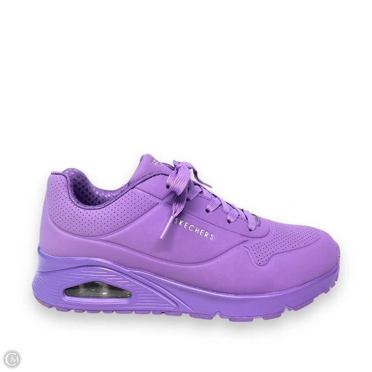 Shoes Sneakers By Skechers In Purple, Size: 6