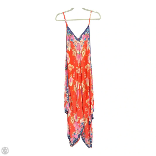 Dress Casual Midi By Cmc In Multi-colored, Size: S