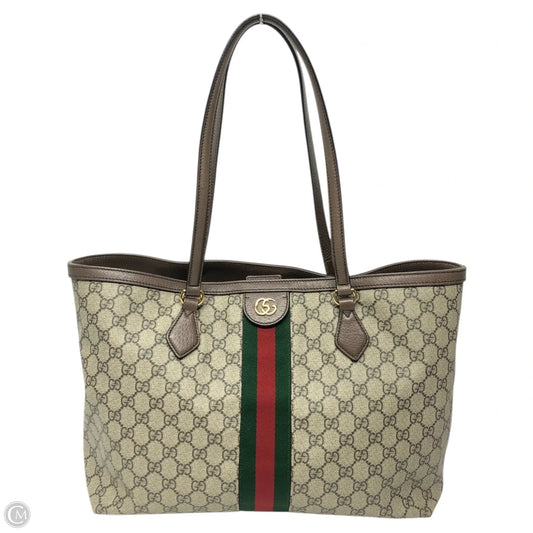 Tote Luxury Designer By Gucci, Size: Large