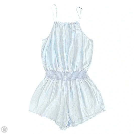Romper By Rails In Blue Denim, Size: M