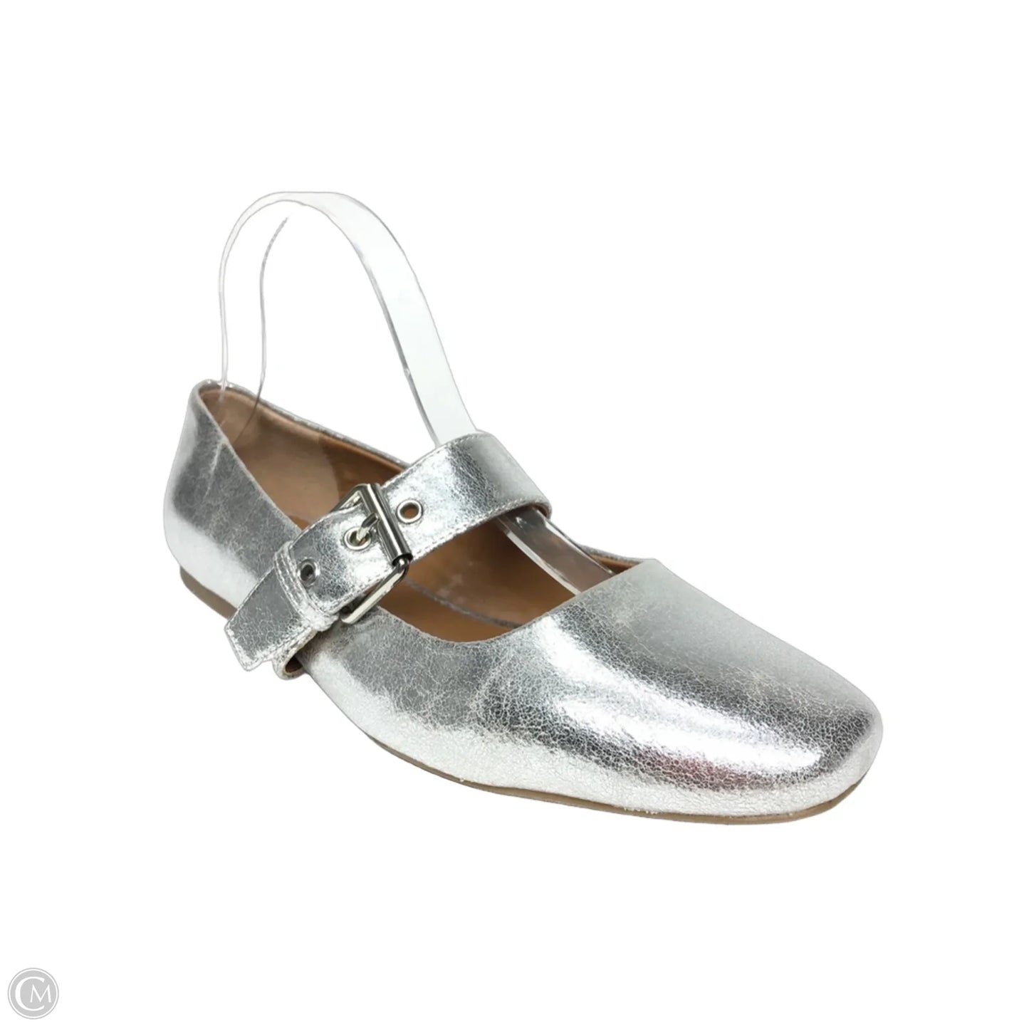 Shoes Flats By Dolce Vita In Silver, Size: 9