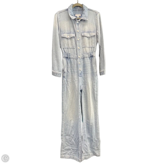 Jumpsuit By Loft In Blue Denim, Size: Xs