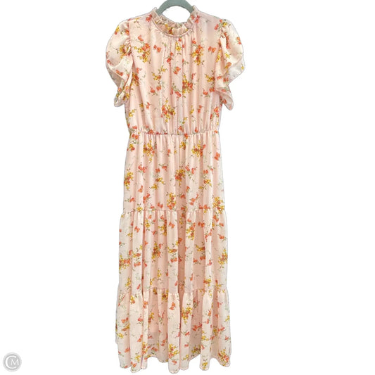 Dress Casual Maxi By Haptics In Floral Print, Size: 1x