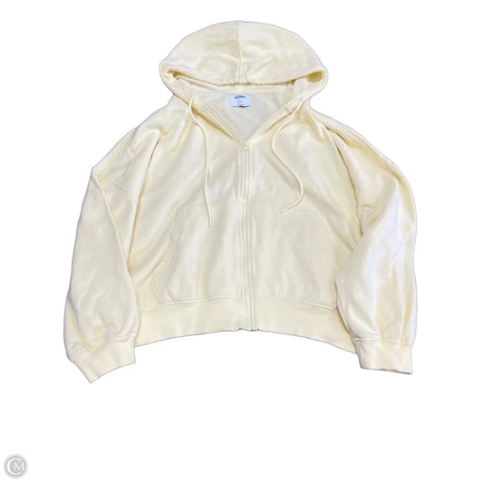 Sweatshirt Hoodie By Old Navy In Yellow, Size: 2x