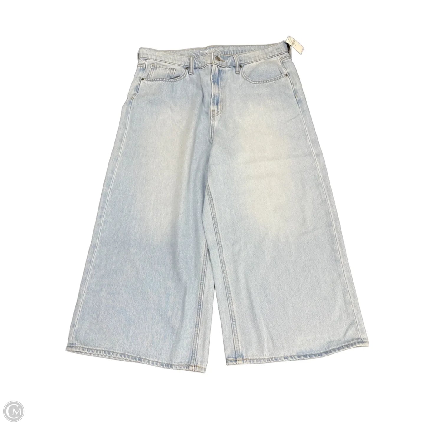 Jeans Wide Leg By Old Navy In Blue Denim, Size: 14