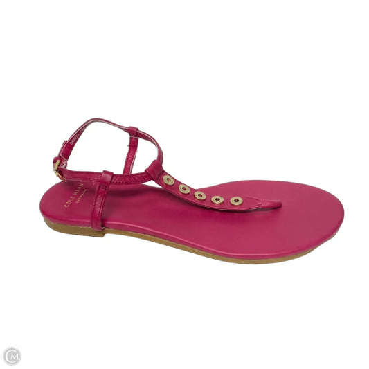 Sandals Flats By Cole-haan In Pink, Size: 7.5