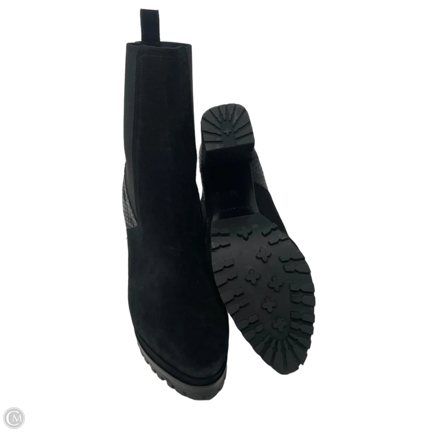 Boots Designer By All Saints In Black, Size: 7.5