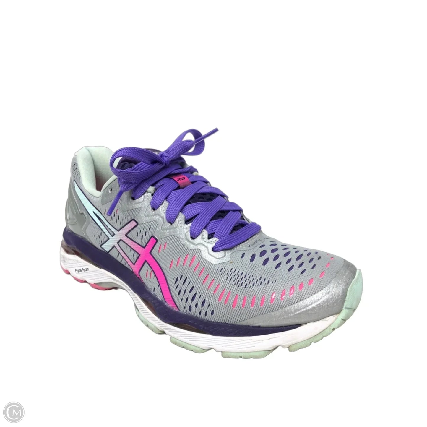 Shoes Athletic By Asics In Grey, Size: 8