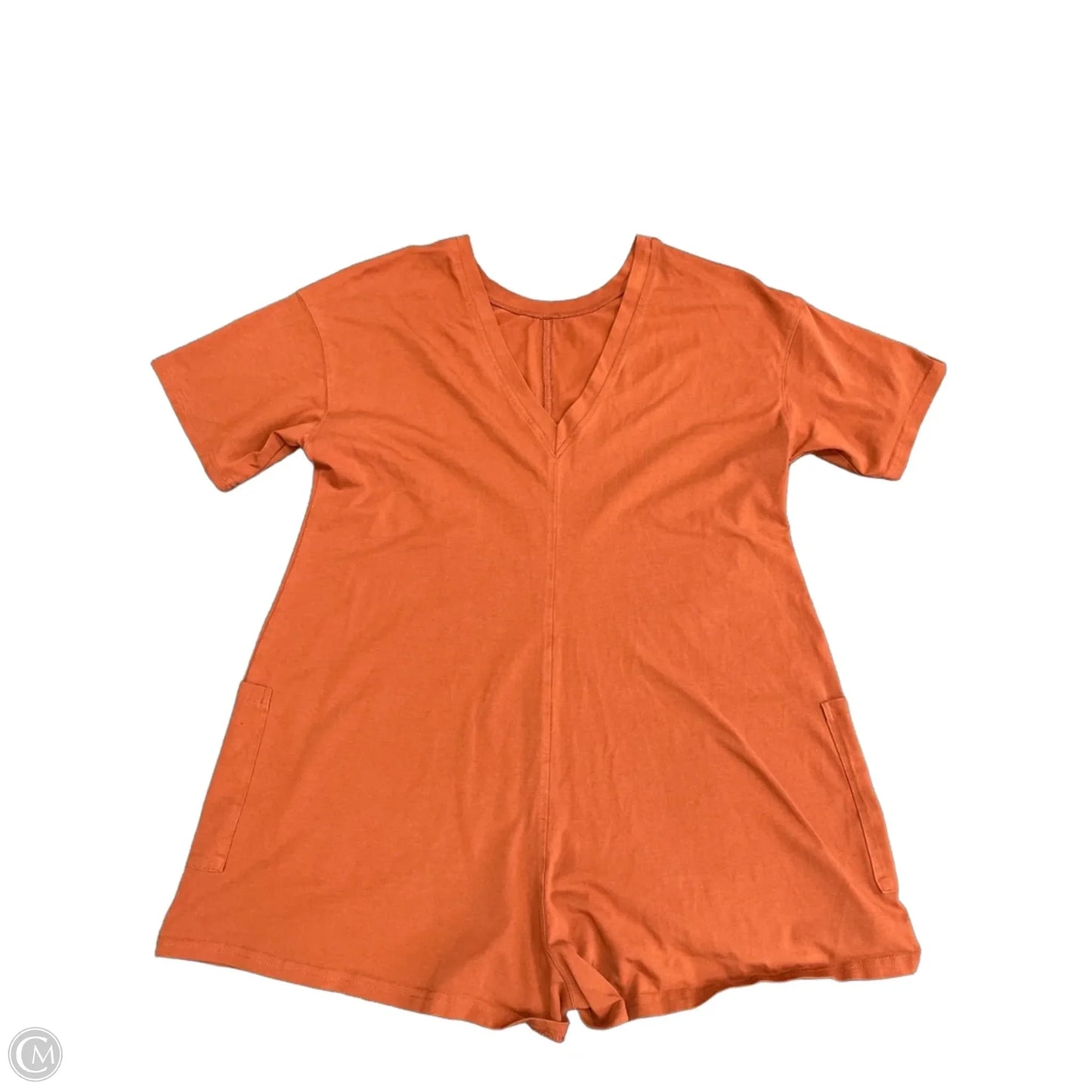 Romper By Cmf In Orange, Size: S