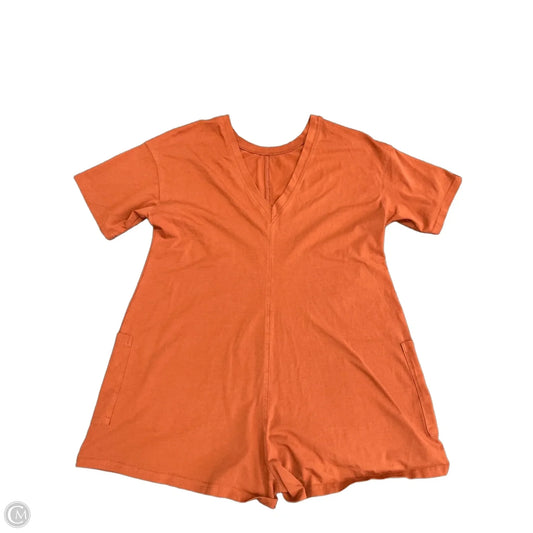 Romper By Cmf In Orange, Size: S