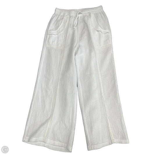 Pants Wide Leg By Clothes Mentor In White, Size: S