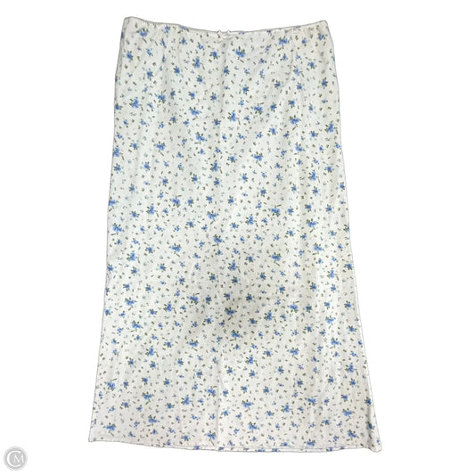 Skirt Midi By Wild Fable In Floral Print, Size: Xl