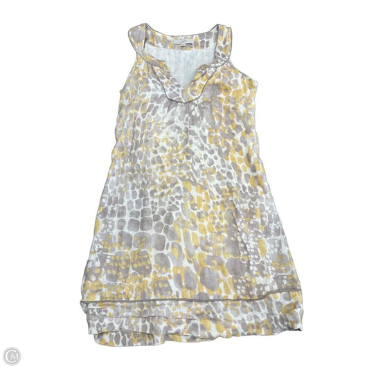 Dress Casual Short By Loft In Brown & Yellow, Size: 2