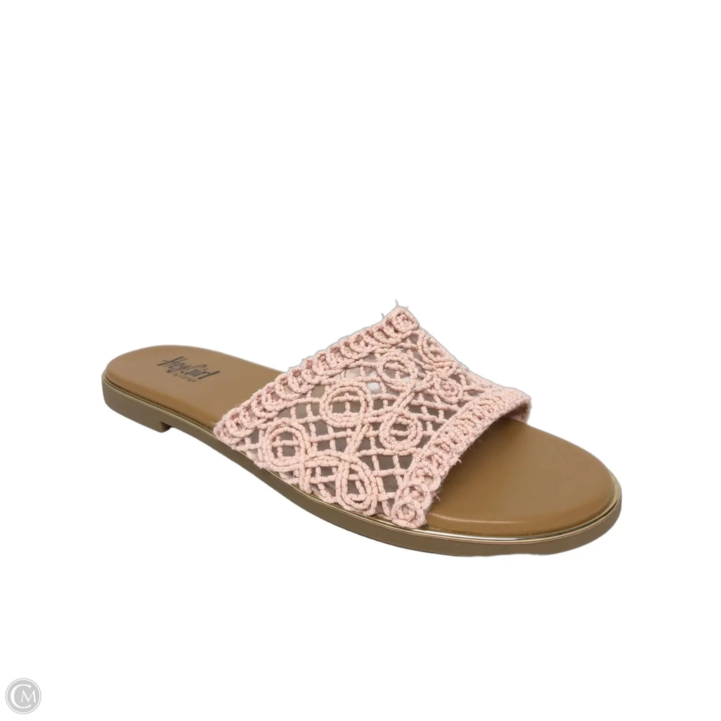 Sandals Flats By Clothes Mentor In Pink, Size: 9