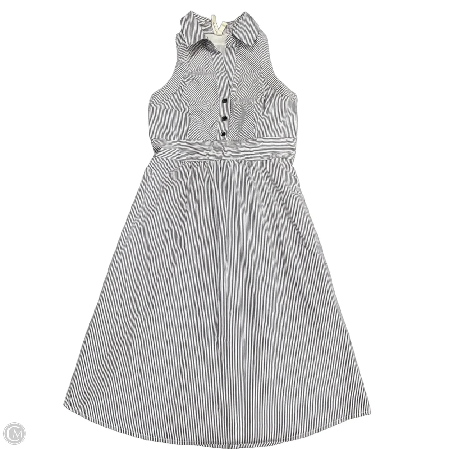 Dress Casual Short By Maeve In Blue & White, Size: 0