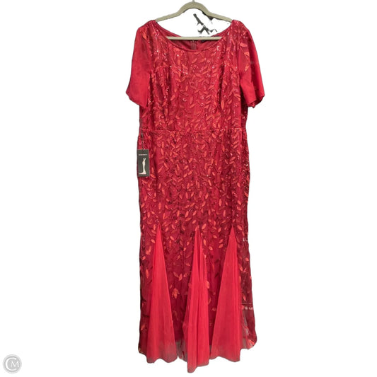 Dress Party Long By Cme In Red, Size: 26
