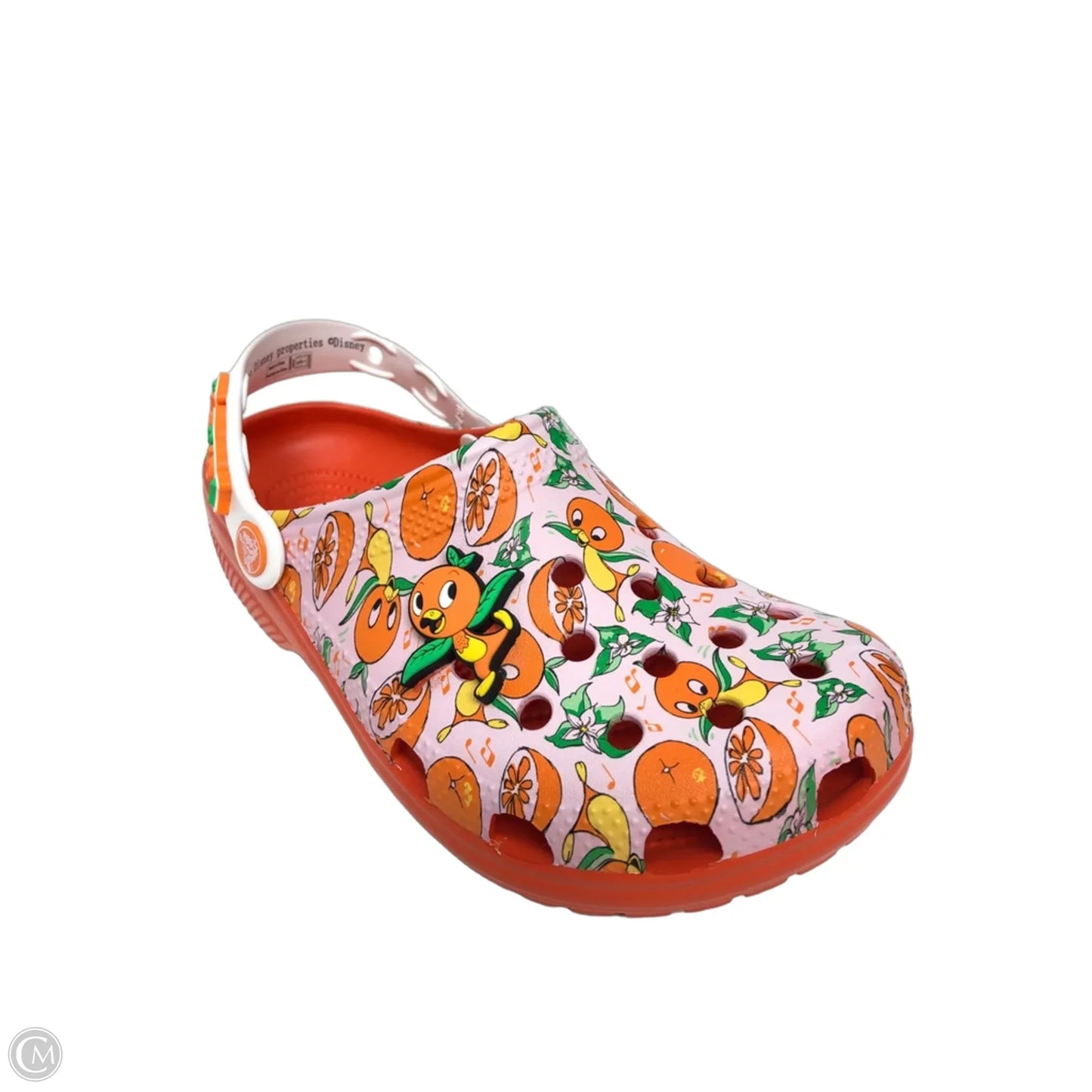 Shoes Flats By Crocs In Orange & Pink, Size: 7