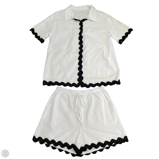 Shorts Set By Cmf In Black & White, Size: S