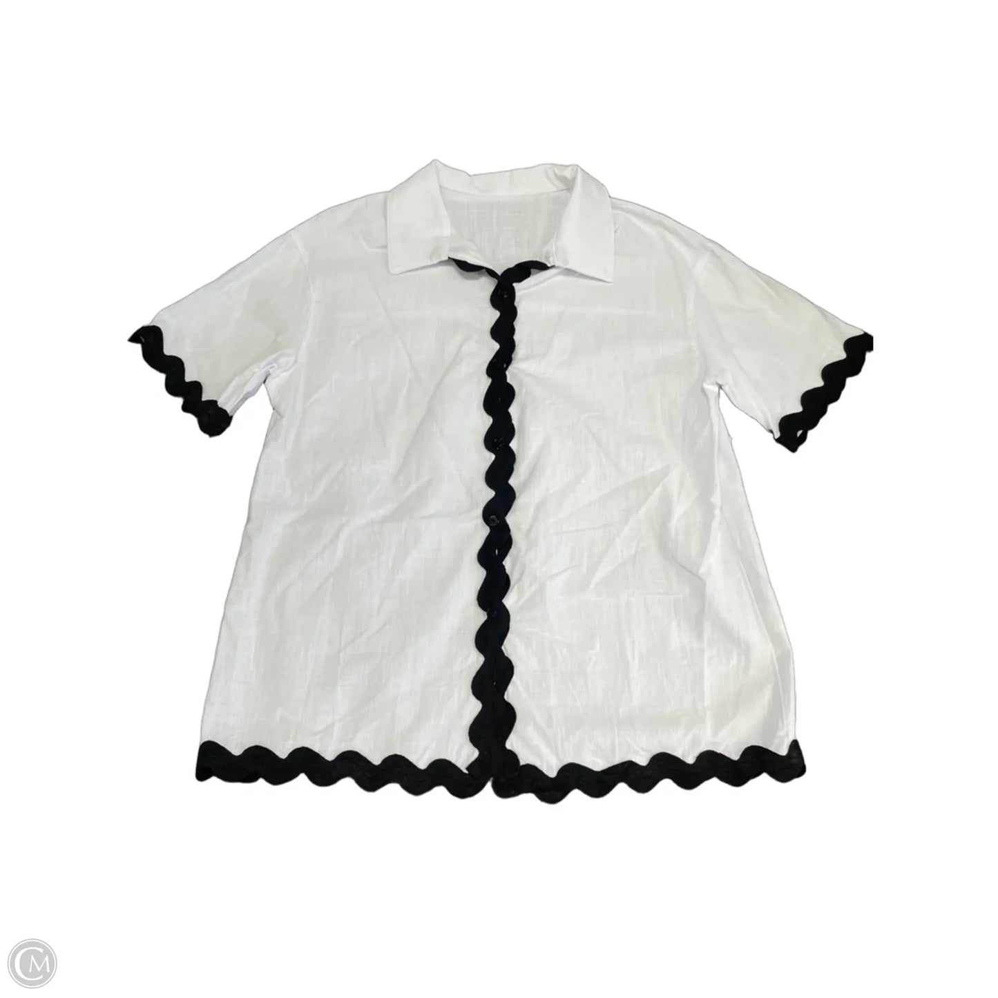 Shorts Set By Cmf In Black & White, Size: S
