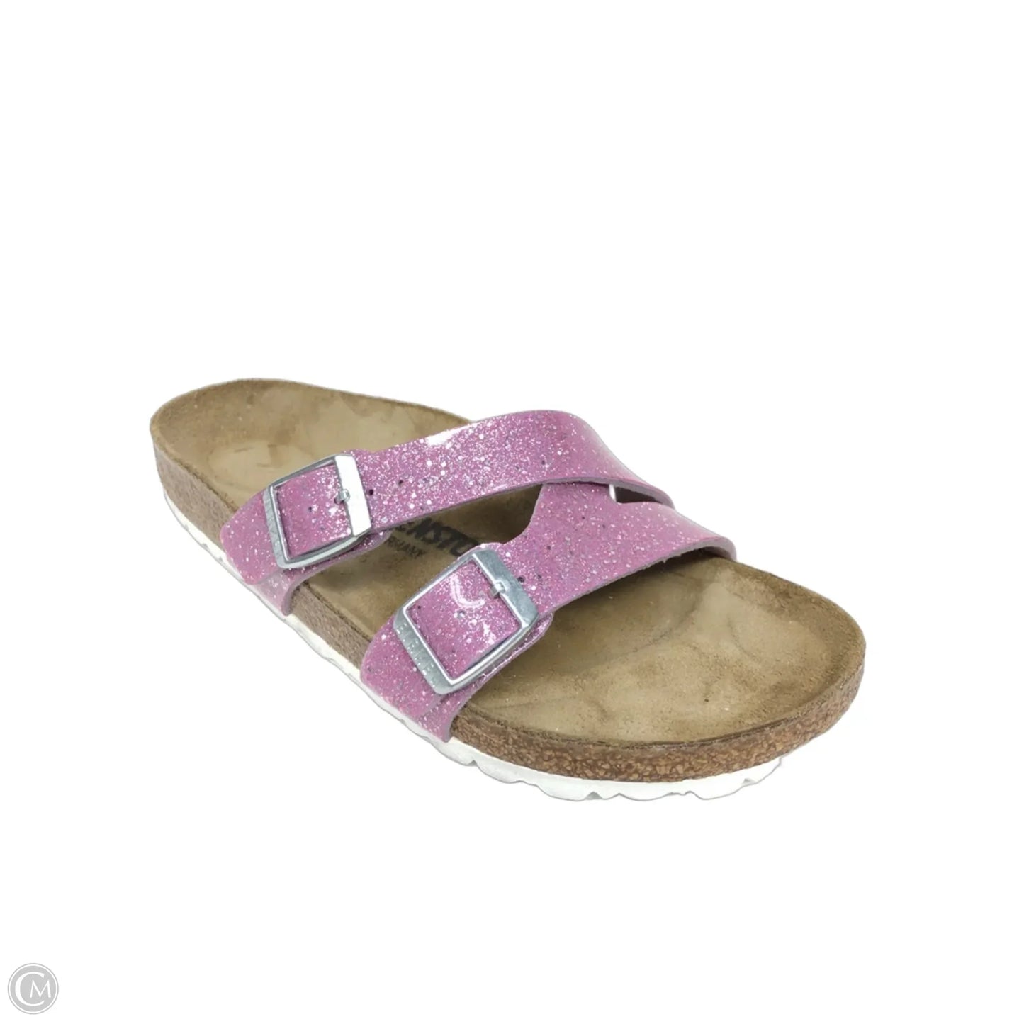Sandals Flats By Birkenstock In Pink, Size: 6