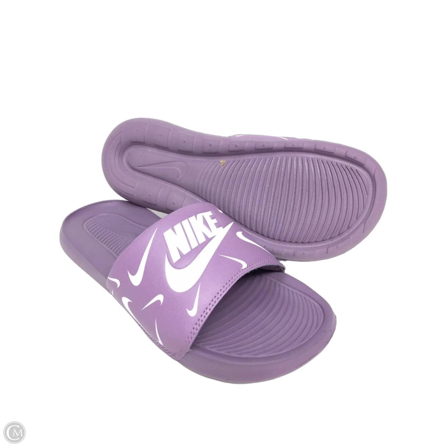 Slippers By Nike In Purple, Size: 7