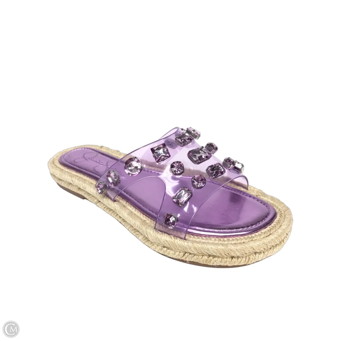 Sandals Flats By Jessica Simpson In Purple, Size: 7