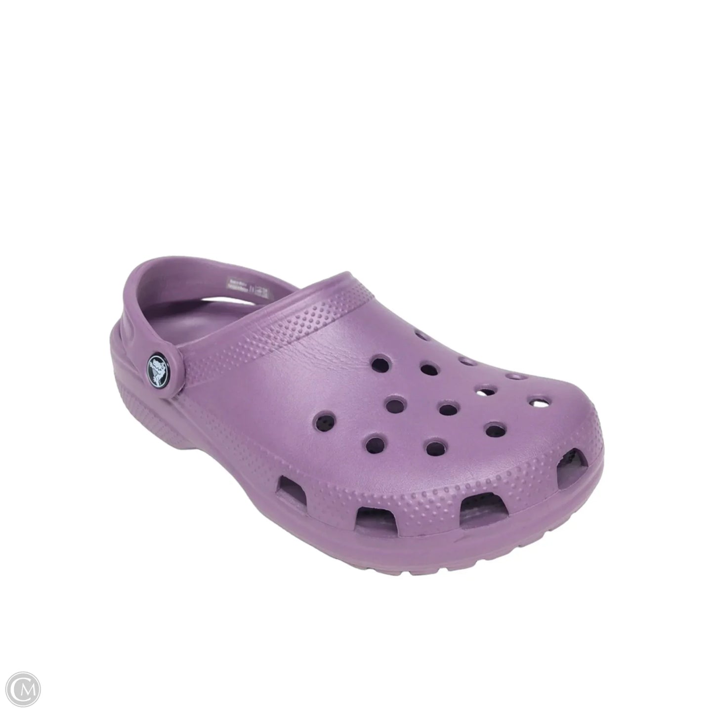 Sandals Flats By Crocs In Purple, Size: 7