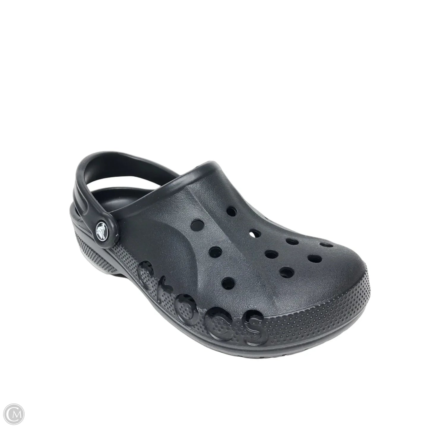 Shoes Flats By Crocs In Black, Size: 7