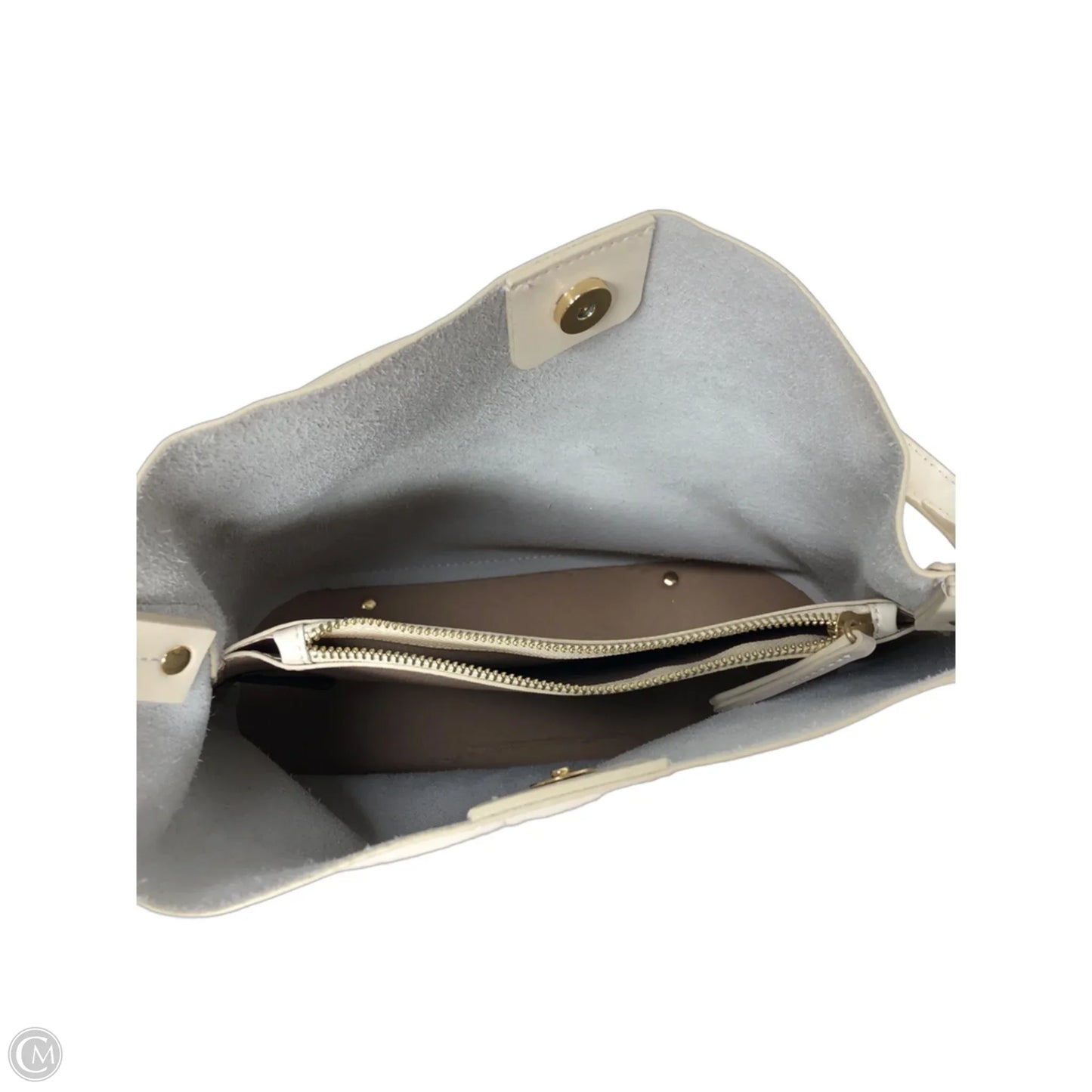 Handbag Leather By Clothes Mentor, Size: Medium