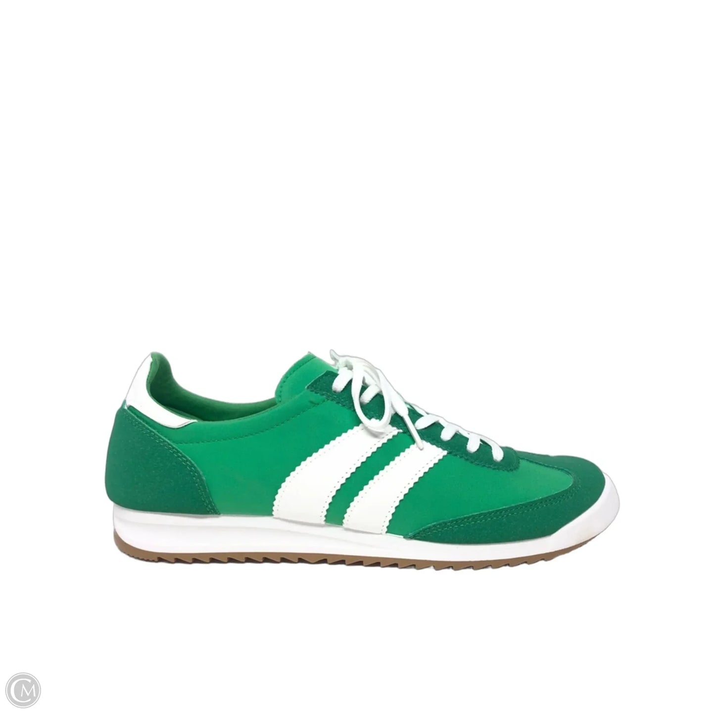 Shoes Sneakers By Madden Girl In Green, Size: 10