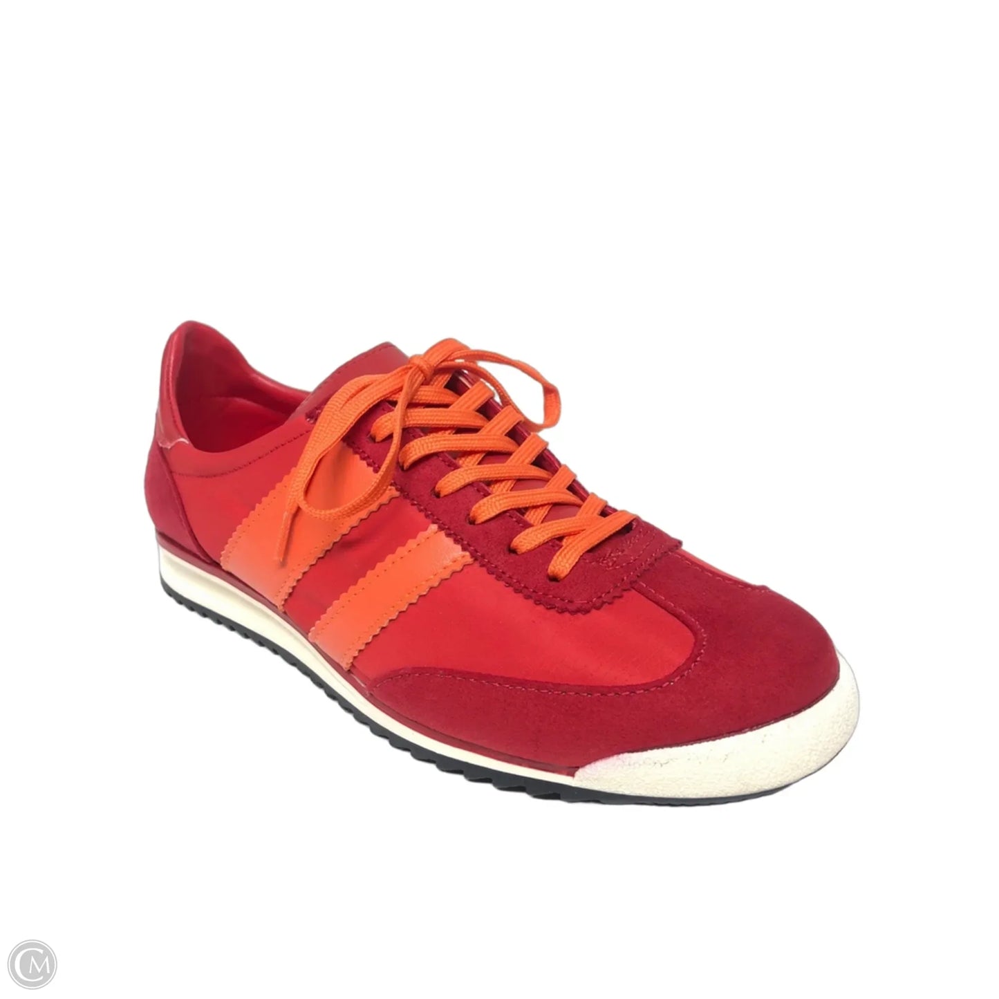 Shoes Sneakers By Madden Girl In Orange & Red, Size: 7