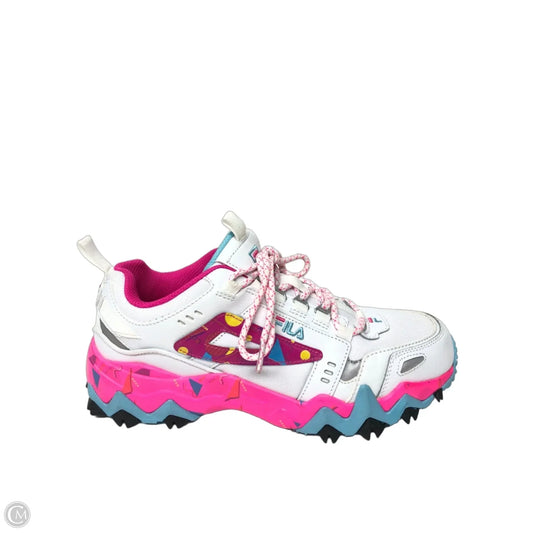 Shoes Sneakers By Fila In Multi-colored, Size: 9
