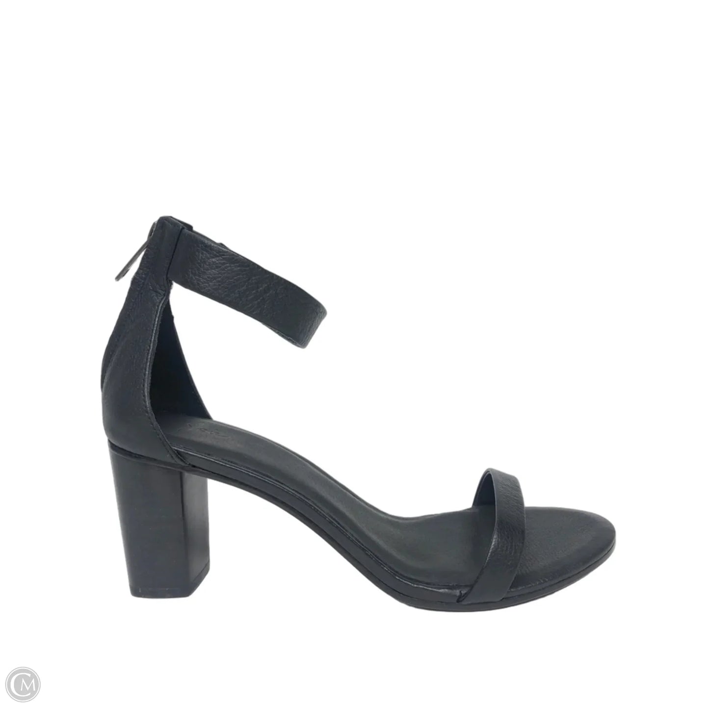 Sandals Heels Block By Joie In Black, Size: 9.5