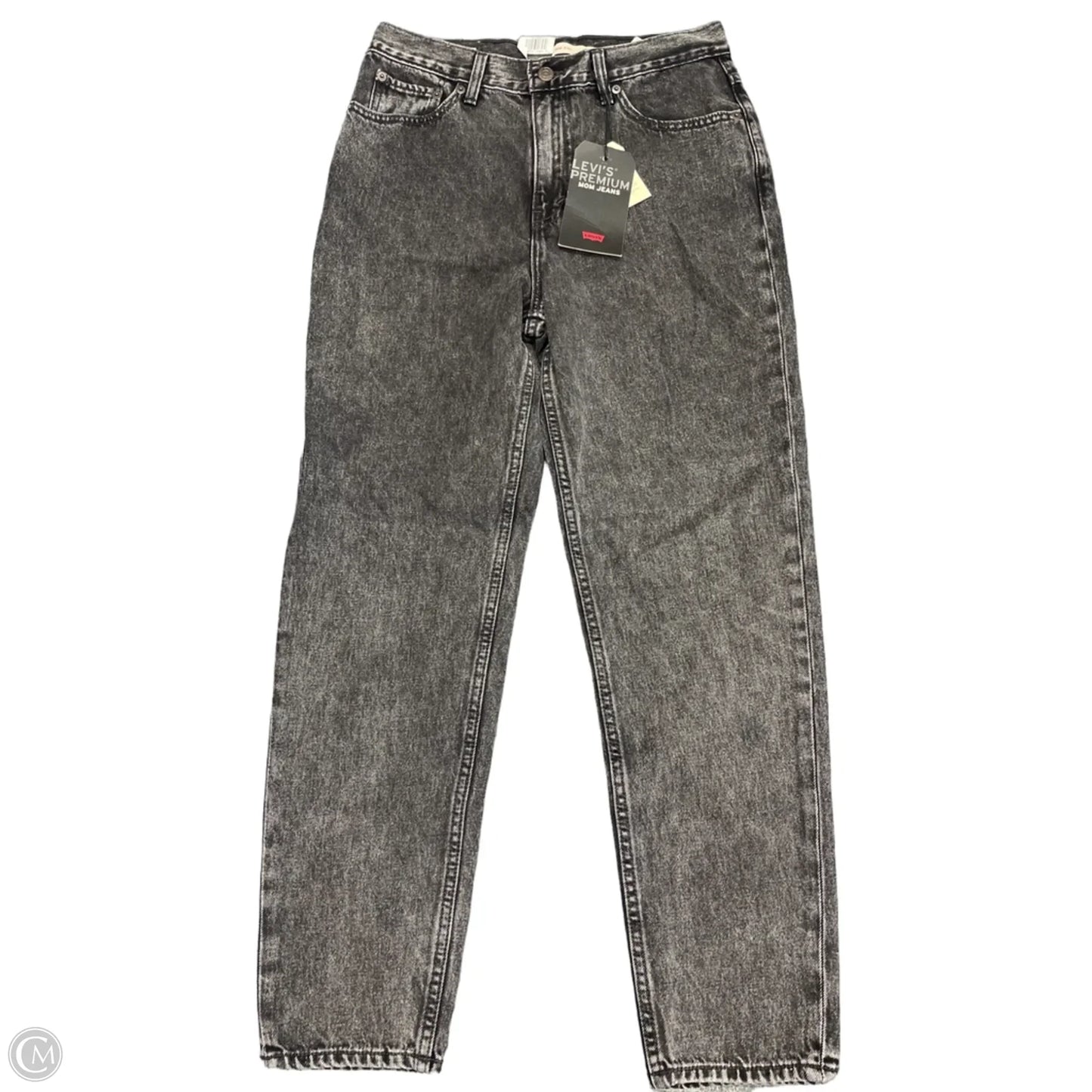 Jeans Straight By Levis In Grey & White, Size: 6